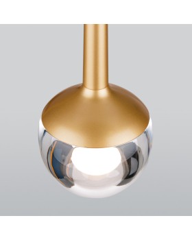 Подвесной светильник Elektrostandard DLS028 6W 4200K золото-foto3