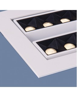 Встраиваемый светильник Elektrostandard 9923 LED 20W 4200K белый/черный-foto2