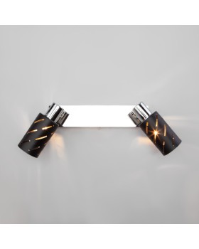 Бра Eurosvet 20090/2 черный/хром-foto3