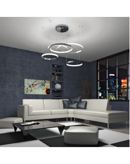 Подвесная люстра Eurosvet 90275/5 хром Smart-foto4