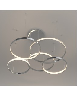 Подвесная люстра Eurosvet 90275/5 хром Smart-foto5