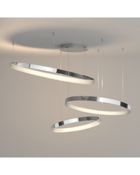 Подвесная люстра Eurosvet 90275/3 хром Smart-foto3