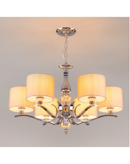 Подвесная люстра Eurosvet 60111/6 хром-foto2