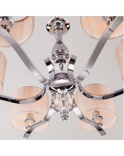 Подвесная люстра Eurosvet 60111/6 хром-foto3