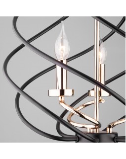 Подвесная люстра Eurosvet 60105/3 черный-foto2