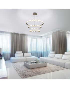 Подвесной светильник Eurosvet 90163/3 сатин-никель-foto2