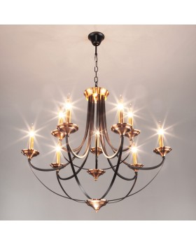 Подвесная люстра Eurosvet 60098/9 черный-foto2