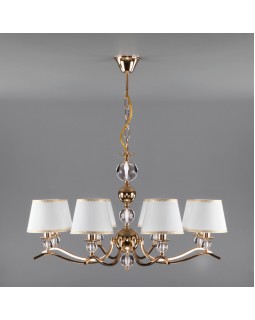 Подвесная люстра Eurosvet 60097/8 золото-foto4