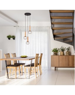 Подвесной светильник Eurosvet 50178/3 черный/бронза-foto2