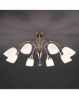 Люстра на штанге Eurosvet 30149/8 золото-foto3