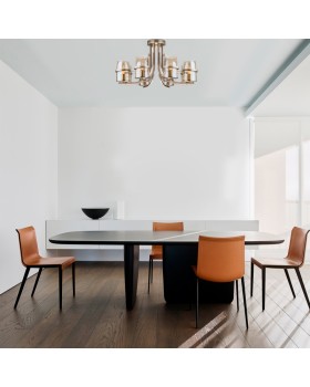 Люстра на штанге Eurosvet 60085/8 античная бронза-foto2