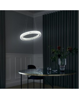 Подвесная люстра Eurosvet 90023/1 хром-foto2