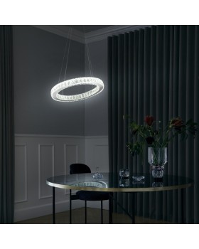 Подвесная люстра Eurosvet 90023/1 хром-foto2