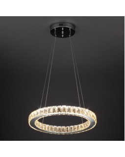 Подвесная люстра Eurosvet 90023/1 хром-foto4