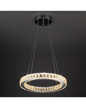 Подвесная люстра Eurosvet 90023/1 хром-foto4