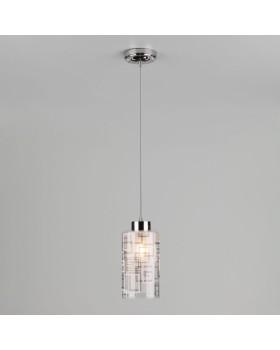 Подвесной светильник Eurosvet 50002/1 хром-foto2