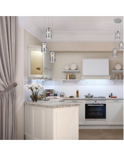 Подвесной светильник Eurosvet 50000/3 хром-foto2