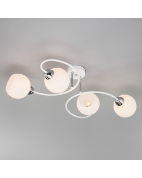 Люстра на штанге Eurosvet 30136/4 белый-foto3