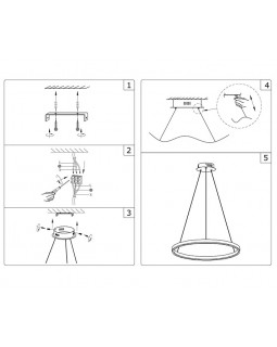 Подвесной светильник Kink Light 08228D,19(4000K)-foto2