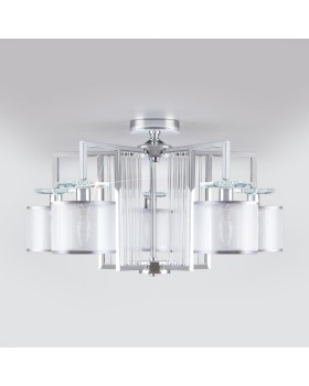 Люстра на штанге Eurosvet 60123/5 хром Smart (60108/5)-foto3