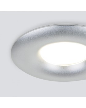 Встраиваемый светильник Elektrostandard 123 MR16 серебро-foto3