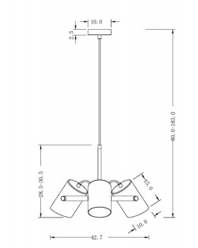 Подвесная люстра Freya FR4004PL-03WB-foto3