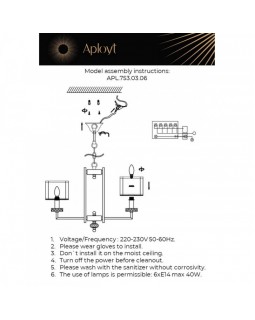 Подвесная люстра APLOYT APL.753.03.06-foto17