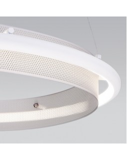 Подвесная люстра Eurosvet 90241/1 белый/ серебро Smart-foto3