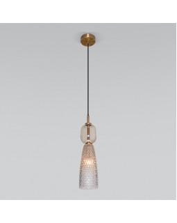 Подвесной светильник Eurosvet 50211/1 янтарный-foto2