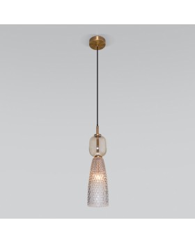 Подвесной светильник Eurosvet 50211/1 янтарный-foto2