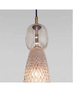 Подвесной светильник Eurosvet 50211/1 янтарный-foto3