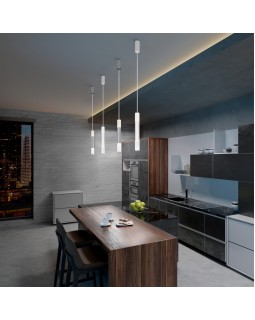 Подвесной светильник Eurosvet 50210/1 LED белый-foto4