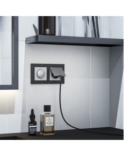 W1242006/ Электроустановочные изделия - Диммер (серебряный)-foto2