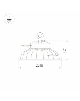 Светильник подвесной промышленный Arlight 031630-foto3