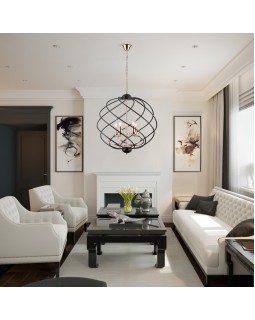 Подвесная люстра Eurosvet 60105/3 черный-foto4