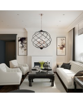 Подвесная люстра Eurosvet 60105/3 черный-foto4