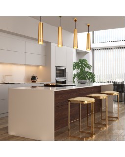 Подвесной светильник Eurosvet DLN107 GU10 золото-foto3