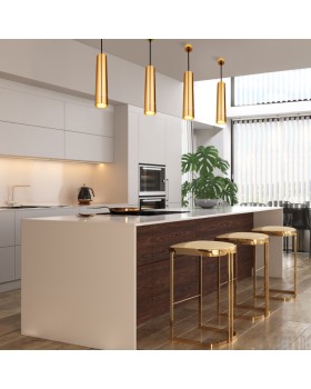 Подвесной светильник Eurosvet DLN107 GU10 золото-foto3