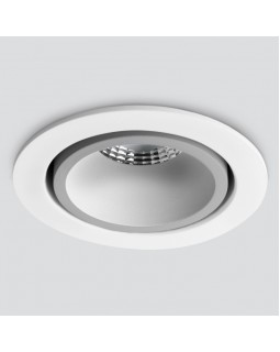 Встраиваемый светильник Elektrostandard 15267/LED 7W 4200K WH/SL белый/серебро-foto3