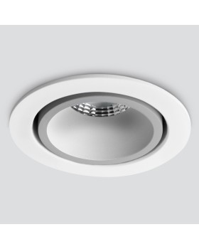 Встраиваемый светильник Elektrostandard 15267/LED 7W 4200K WH/SL белый/серебро-foto3