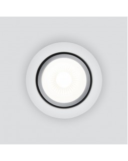Встраиваемый светильник Elektrostandard 15267/LED 7W 4200K WH/SL белый/серебро-foto5