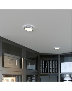 Встраиваемый светильник Elektrostandard 15267/LED 7W 4200K WH/SL белый/серебро-foto7