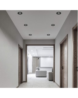 Встраиваемый светильник Elektrostandard 15267/LED 7W 4200K BK/BK черный/черный-foto6