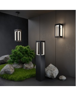Садовый светильник Elektrostandard 1529 TECHNO LED чёрный-foto3