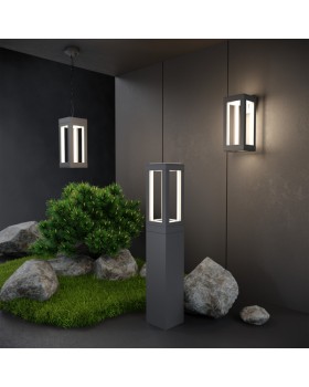 Уличный светильник Elektrostandard 1528 TECHNO LED серый-foto3