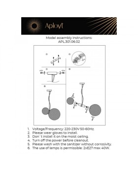 Подвесной светильник APLOYT APL.301.06.02-foto10