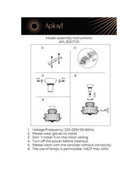 Накладной светильник APLOYT APL.303.17.01-foto12