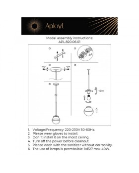 Подвесной светильник APLOYT APL.820.06.01-foto12