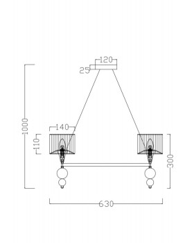 Подвесная люстра Freya FR5093PL-05CH-foto4