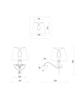 Бра Freya FR2001WL-01G-foto2